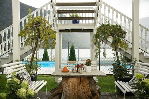 Hofslund Fjord Hotel, Book Hotel Hoteller i Sogn og Fjordane med pool, Swimmingpool