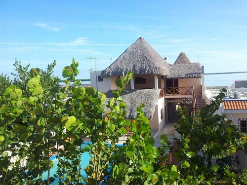 Posada El Perico Marinero, Rezervați Hotel Hoteluri în Yucatán cu parcare, Parcare