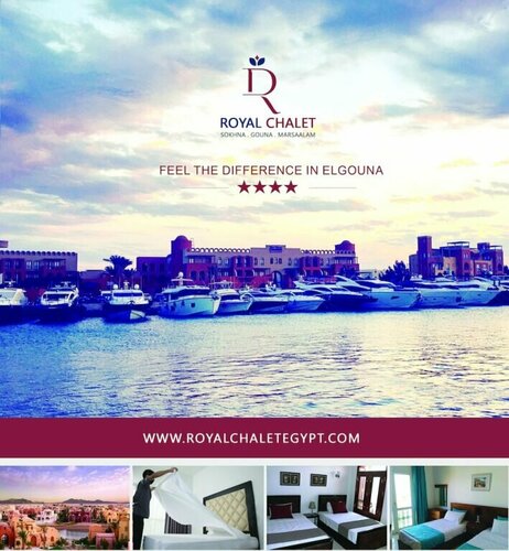 El Gouna Royal Chalet, Забронировать Шале Отели Хургада с бассейном, Бассейн