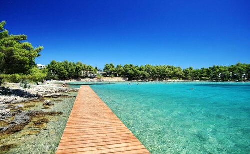 Crvena Luka Resort, Забронировать Курортный отель Отели Пакоштане 4 звезды, 4*