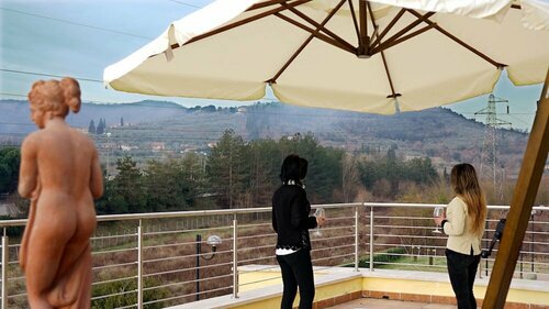 Garden Hotel, Забронировать Отель Отели Баттифоле с парковкой, Парковка