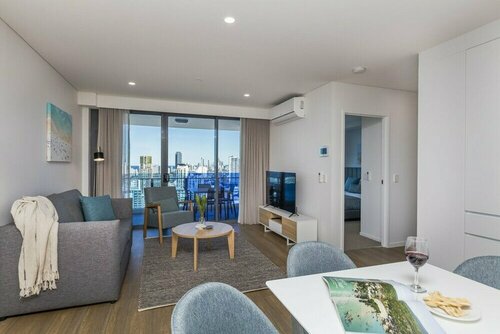 Sky Broadwater Apartments, Забронировать Апартаменты/квартира Саутпорт Голд-Кост, рядом с Парк им. Г.Р. Томпсона