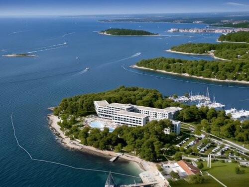 Hotel Laguna Parentium, 予約 ホテル ポレッチ Poreč Riviera