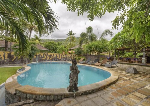 Bali Bhuana Beach Cottages, Boek Vakantiehuis Hotels in Bali met ontbijt, Ontbijt