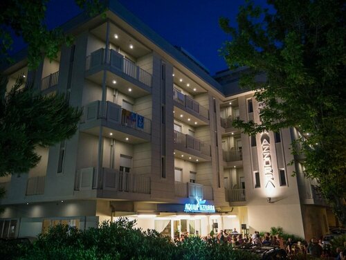 Hotel Aquila Azzurra, Забронировать Отель Отели Римини - центра городов - Римини 3 звезды, 3*