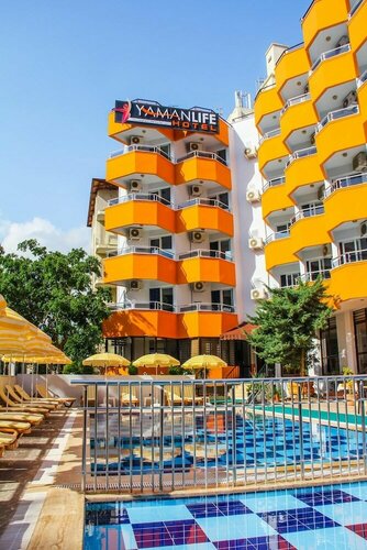 Yaman Life Hotel, Забронировать Отель Отели Побережья Алании 3 звезды, 3*