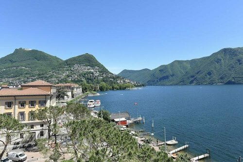 Hotel Walter Au Lac, Забронировать Отель Отели Лугано 3 звезды, рядом с Exhibition Center Lugano, 3*