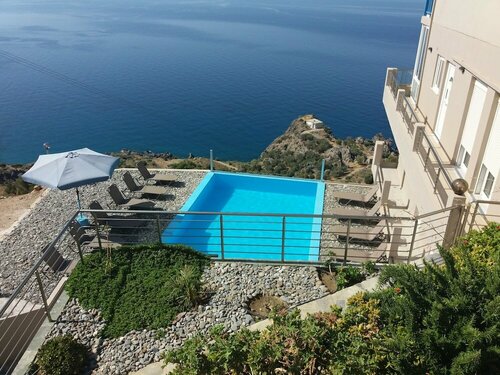 Akrotiri Panorama- luxury rental apartments with sea view, Забронировать Апартаменты/квартира Родакинон Центральный Крит