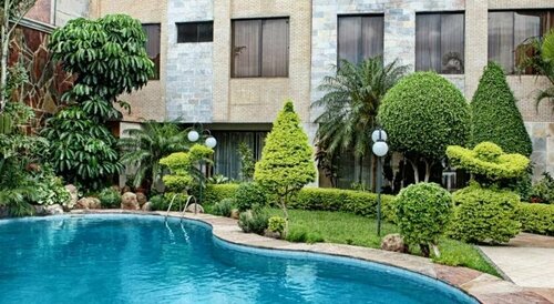Hotel Canciller, Забронировать Отель Отели Санта-Крус-де-ла-Сьерры с бассейном, Бассейн