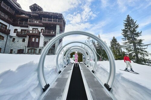 Apogée Courchevel, Oetker Hotels, Забронировать Вилла Отели Куршевель 5 звезд, рядом с Куршевель 1850, 5*