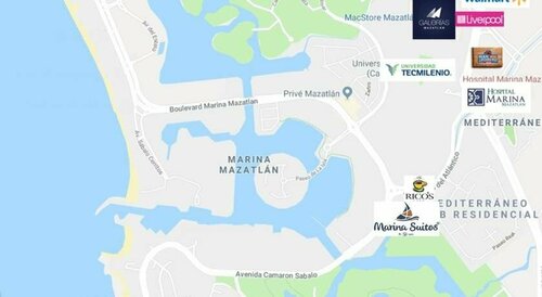 Marina Suites, Book Lejlighedshotel Hoteller i Sinaloa med parkering, Parkering