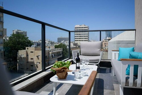 Sea Land Suites, Забронировать Апарт-отель Тель-Авив Тель-Авивский округ, рядом с Meir Park