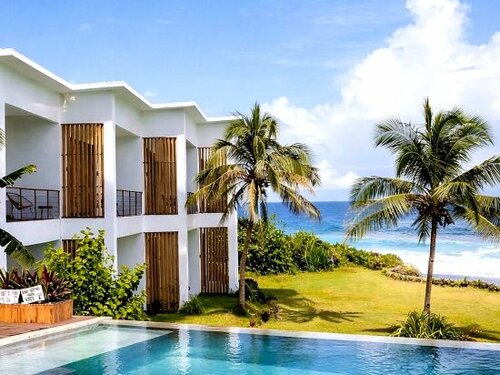 Trogon's Perch-Cliff-Top Oceanfront Resort in Pacifico, Rezervovat Lázně / Resort Siargao Island hotely s bazénem, Bazén