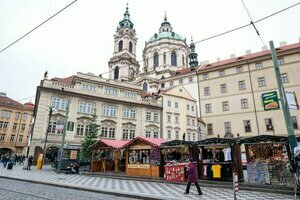 St. Nicholas Church view apartment, Rezervovat Apartmán Praha Česko, blízko Waldstein Riding School