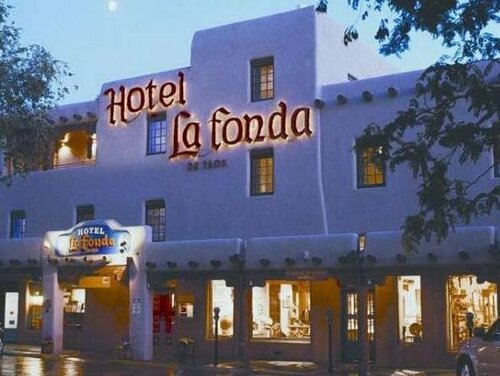 Hotel La Fonda de Taos, Забронировать Отель Отели Таос с парковкой, Парковка
