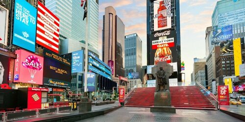 Отель The Manhattan at Times Square, Забронировать Отель Отели Нью-Йорка 4 звезды, рядом с Станция метро 59-я улица – Колумбус-Серкл, 4*