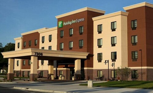 Holiday Inn Express & Suites Omaha South - Ralston Arena by IHG, Book Hotel Hoteller i Nebraska med parkering, Parkering