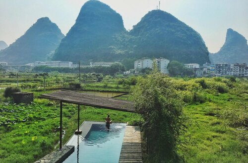 Yangshuo Sudder Street Guesthouse, Buchen Sie Pension Yangshuo Guangxi, in der Nähe von Yangshuo Park