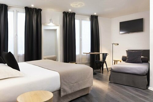 Hôtel Montparnasse Saint Germain, Забронировать Отель Отели Парижа с завтраком, рядом с Сен-Пласид, Завтраки