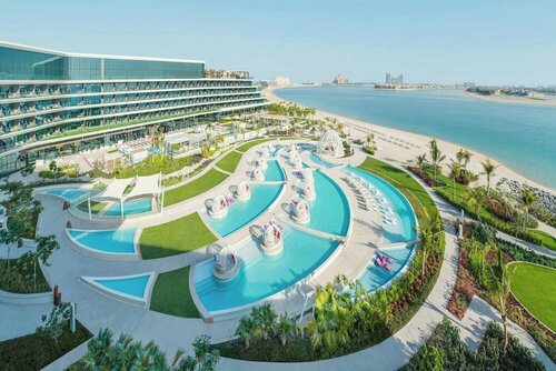 W Dubai - The Palm, Забронировать Отель Отели Пальмы Джумейра с бассейном, Бассейн