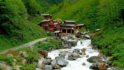 Ayder Plateau, Забронировать Отель Отели Черноморского региона Турции с парковкой, Парковка