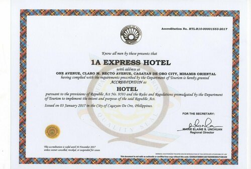 1A Express Hotel, Reservar Hotel Hotéis de negócios em Mindanao, 4* 5*