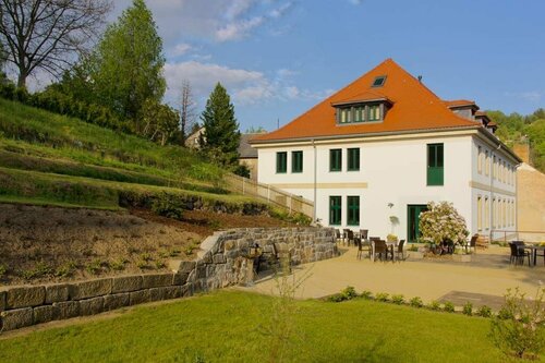 Pension Am Finkenberg, Book Hotel Hoteller i Sachsen med parkering, Parkering