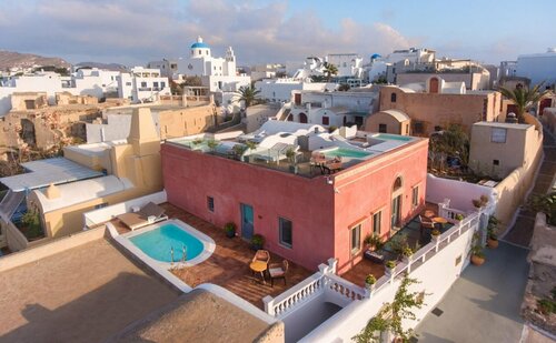 Tramonto Secret Villas, Забронировать Отель Отели Ия с парковкой, Парковка