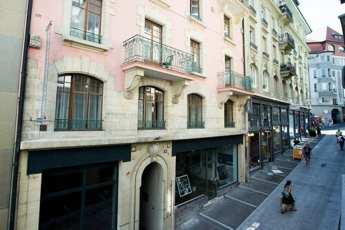 Hôtel des Voyageurs Boutique, Забронировать Отель Отели Лозанны с парковкой, рядом с Станция метро Ouchy, Парковка
