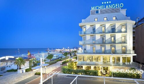 Hotel Michelangelo, Забронировать Отель Отели Риччоне 4 звезды, рядом с Улица Виале-Чеккарини, 4*