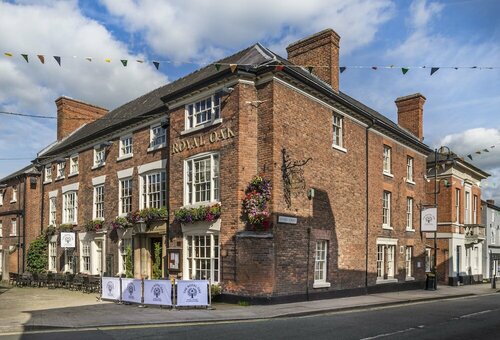 The Royal Oak Hotel, Welshpool, Mid Wales, Boek Hotel Welshpool 