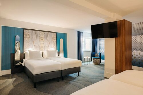 Nyx Hotel Amsterdam Rembrandt Square, Забронировать Отель Отели Амстердама с завтраком, рядом с Ватерлоплейн, Завтраки