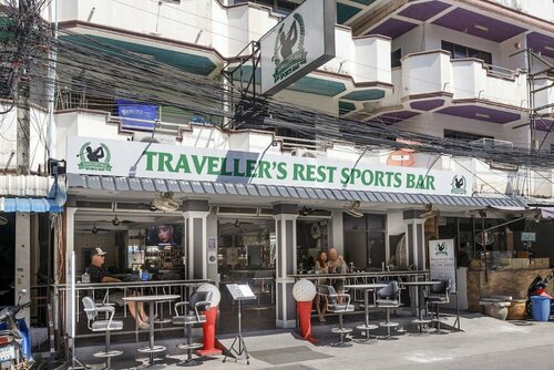 Travellers Rest Sports Bar, Забронировать Отель Недорогие отели Центральной Паттайя, рядом с Мемориальный госпиталь Паттайи, недорого