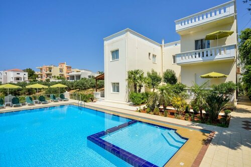 Poseidon Apartments, Забронировать Апартаменты/квартира Отели Даратсос с бассейном, Бассейн