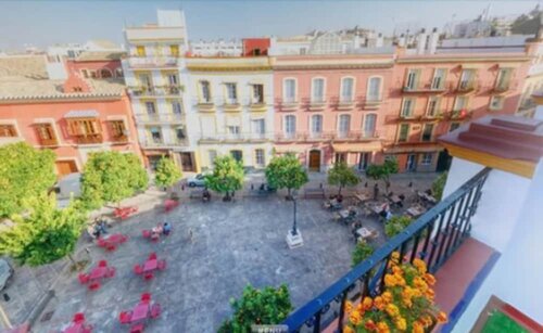 Hotel Sevilla, Забронировать Отель Отели Севильи с парковкой, рядом с Рынок El Postigo, Парковка