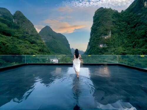 Yangshuo Sanjian Yunshe Homestay, Забронировать Отель Яншо Гуанси