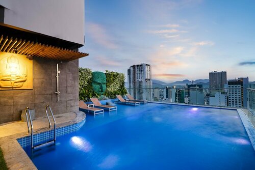 Erica Nha Trang Hotel, Забронировать Отель Отели Нячанга 4 звезды, 4*