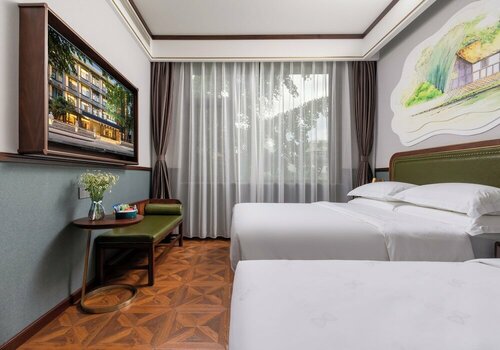 Nostalgia Hotel KuanZhai Alley ChengDu, Забронировать Отель Чэнду Сычуань, рядом с Chengdu People's Park