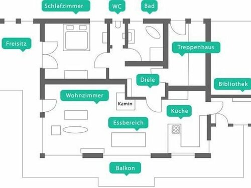Apartment Sonnenfeld, Boek Appartement Raubling Chiemgau