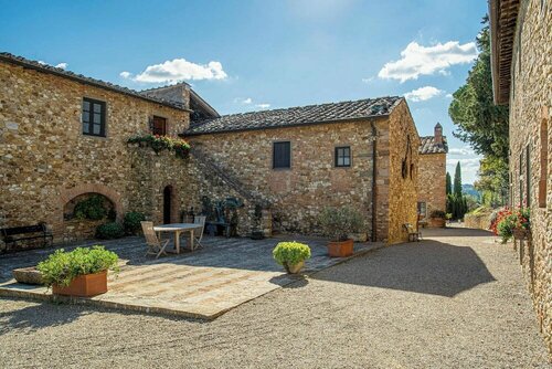 Fattoria La Loggia, Book Landbrugsophold Hoteller i Chianti med pool, Swimmingpool