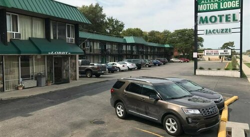 Allen Park Motor Lodge, Забронировать Мини-отель Отели Detroit Metropolitan Area с парковкой, Парковка