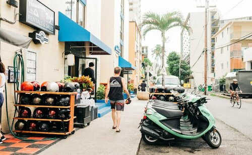 Waikiki Beachside Hostel, Забронировать Хостел Вайкики Гонолулу