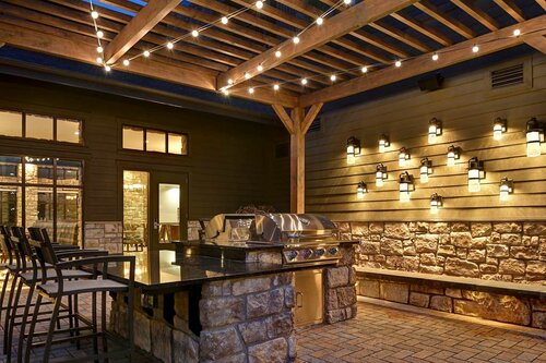 Homewood Suites By Hilton Eagle Boise, Id, Забронировать Отель Отели Bogus Basin с парковкой, Парковка