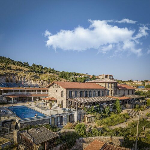 Assos Sunaba Kasri - Special Class, Rezerwuj Hotel Hotele w Ayvacik ze śniadaniem, Śniadanie