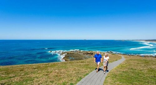 Woolgoolga Beach Holiday Park, Забронировать Мотель Вулгулга Coffs Coast, рядом с Oz Berries