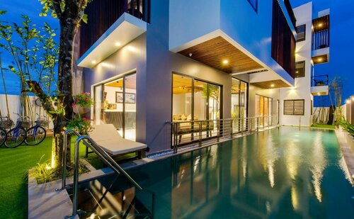 Sun Paradise Villa Hoi An, Забронировать Вилла Отели Куа Дай с парковкой, Парковка