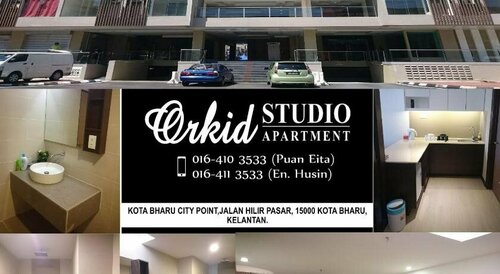 Orkid Studio Apartment, Book Lejlighed Hoteller i Kelantan med parkering, Parkering