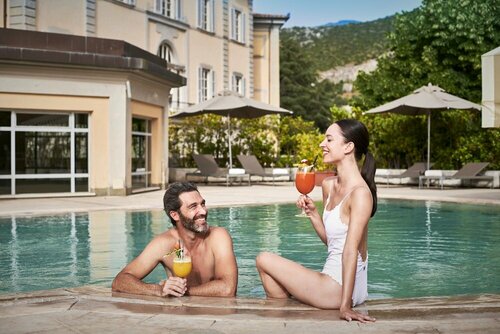 Bagni Di Pisa Palace & Thermal Spa, Забронировать Курортный отель Отели в центре Сан-Джулиано-Терме, в центре