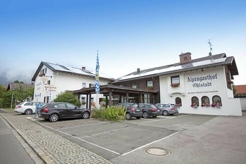 Hotel Alpengasthof Ohlstadt, Забронировать Отель Отели Баварии с парковкой, Парковка