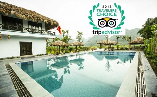 Tam Coc Rice Fields Resort, Забронировать Курортный отель Отели Тханьхоа́ с завтраком, Завтраки